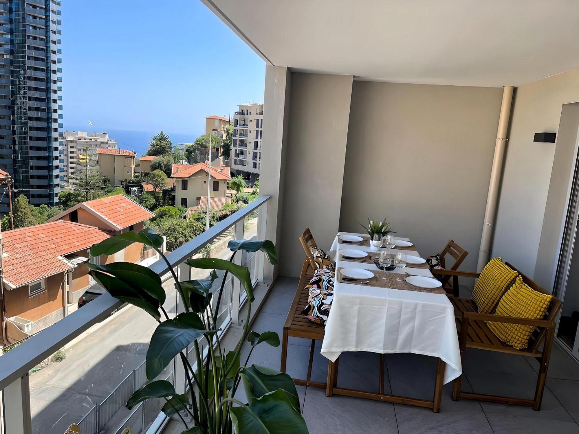Appartement Neuf, Monaco Avec Vue Mer Beausoleil Exteriér fotografie